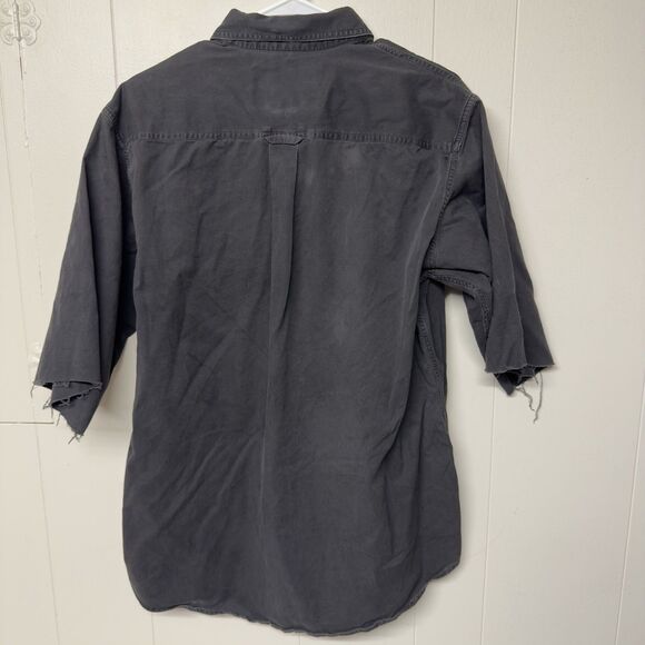 Vtg Ralph Lauren Shirt Button Down Chaps Boyscout Label Men 16.5/32 Sleeve Cut - Picture 11 of 11